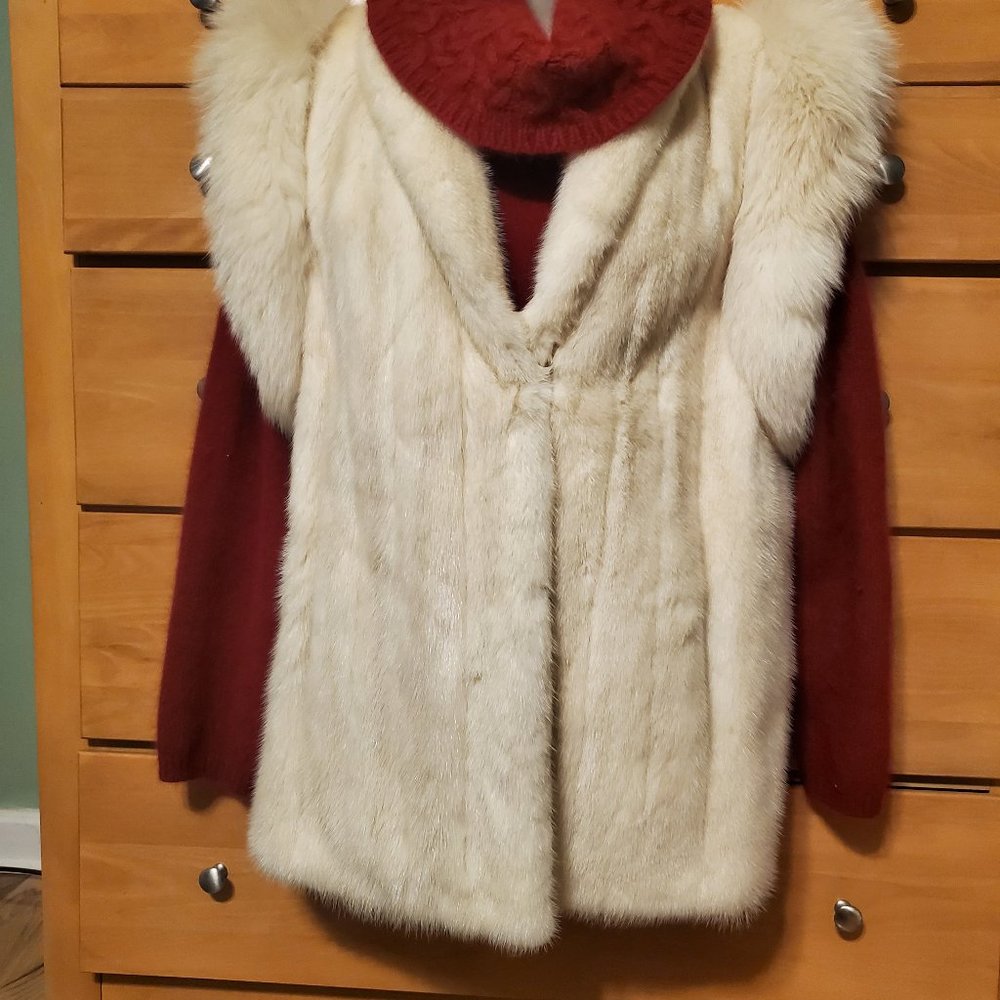 Mink Fur Vest Like New